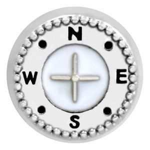 Compass Floating Charms